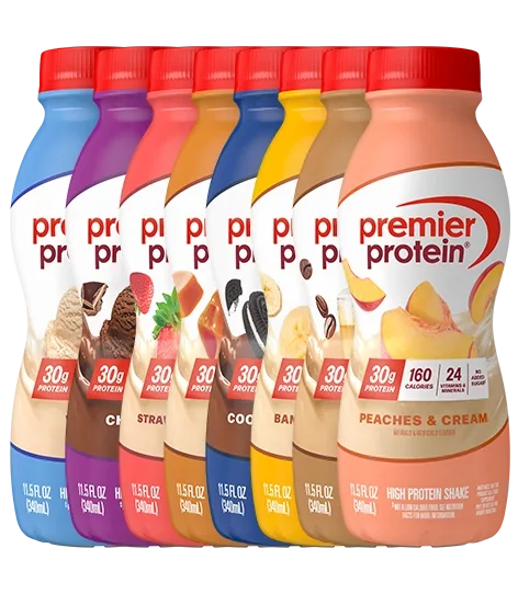 Protein Shake Variety Pack | Try 8 Flavors | Premier Protein