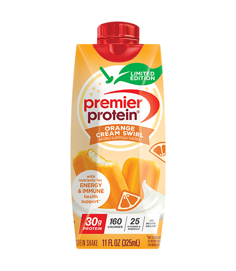 Orange Cream Swirl Protein Shake | Premier Protein
